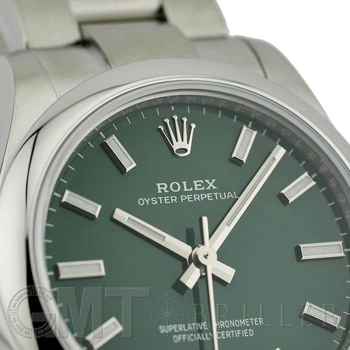 中古)ROLEX ロレックス オイスターパーペチュアル 31 277200 グリーン