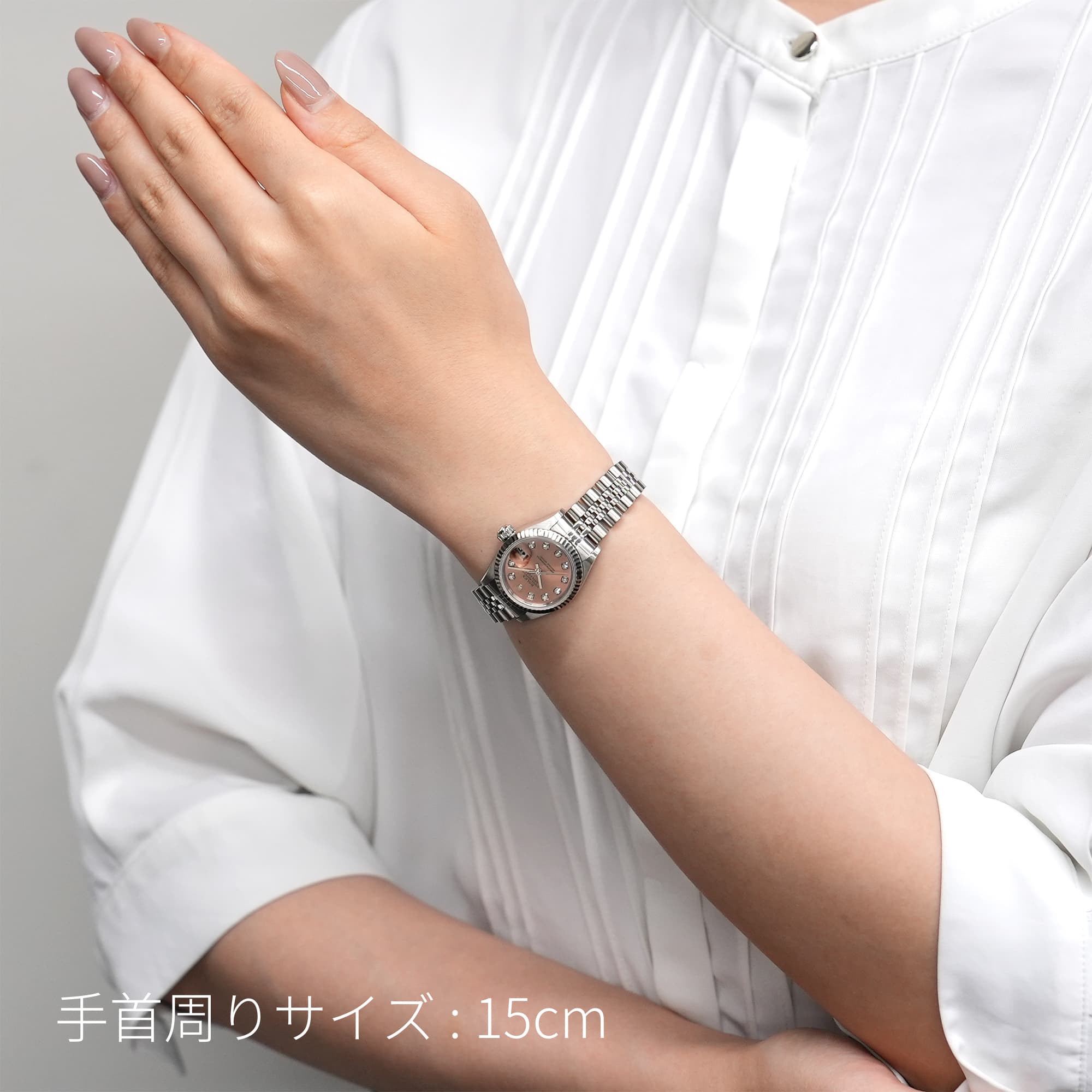 中古)ROLEX ロレックス デイトジャスト 79174G ピンク（商品ID