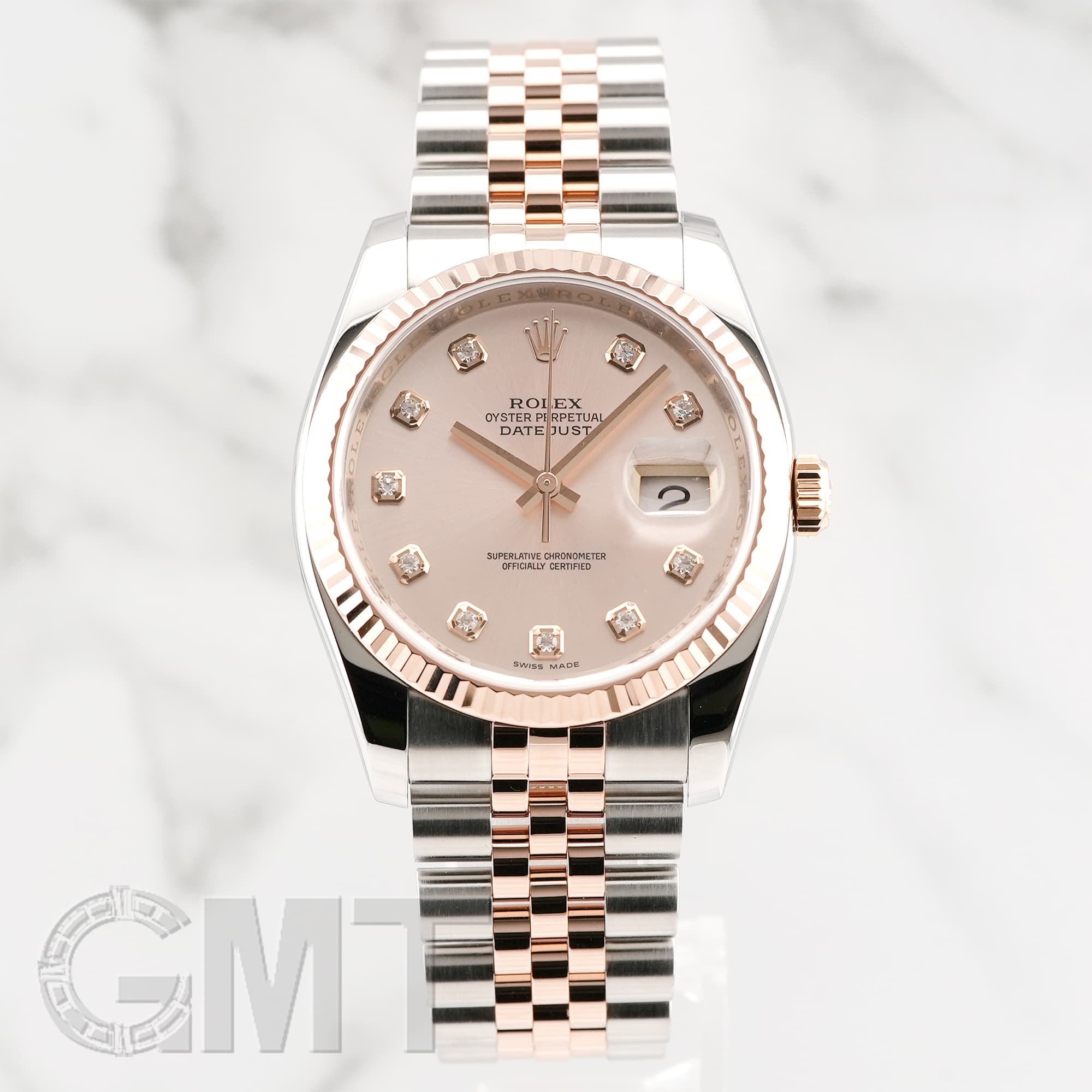 中古)ROLEX ロレックス デイトジャスト 116231G ピンク ジュビリー 