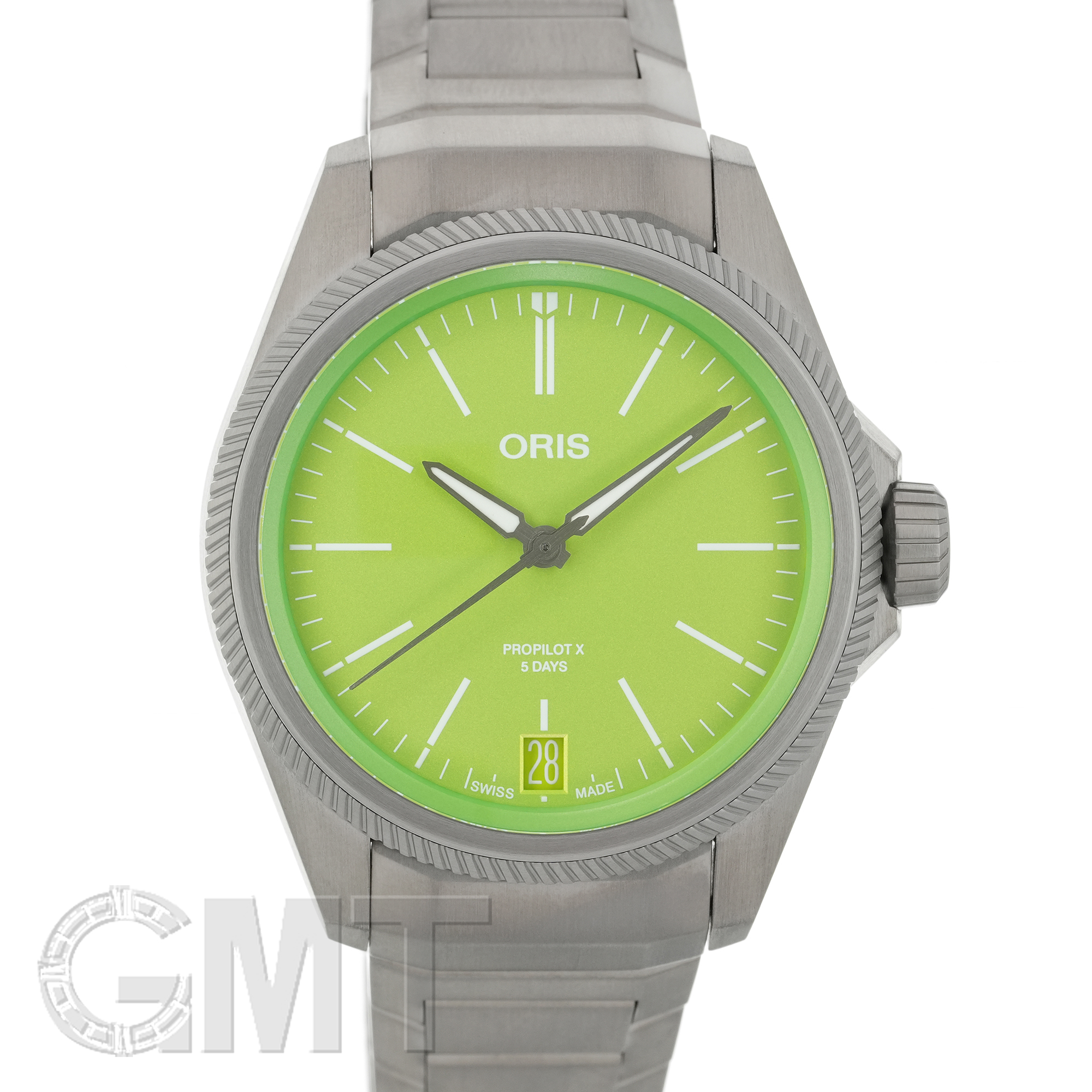 中古)ORIS オリス プロパイロットX カーミットエディション 01 400