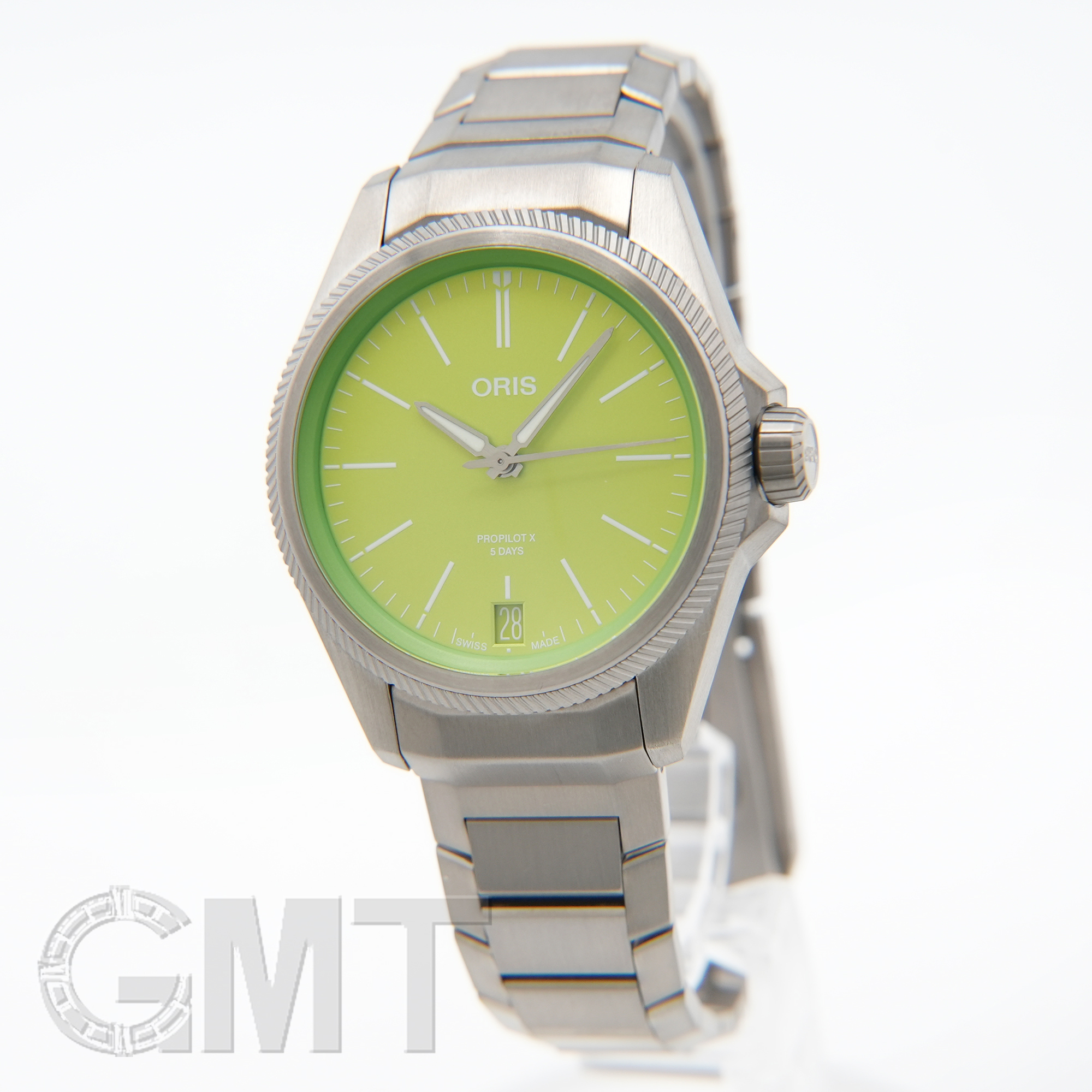中古)ORIS オリス プロパイロットX カーミットエディション 01 400