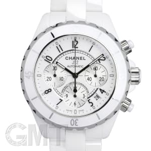 本日限定極美品　CHANEL J12 H1007ホワイトセラミック クロノグラフ 新品)CHANEL シャネル J12 クロノグラフ H1007 ホワイト