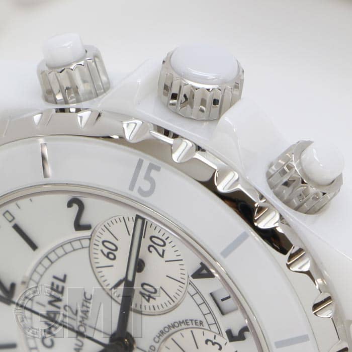 新品)CHANEL シャネル J12 クロノグラフ H1007 ホワイトセラミック