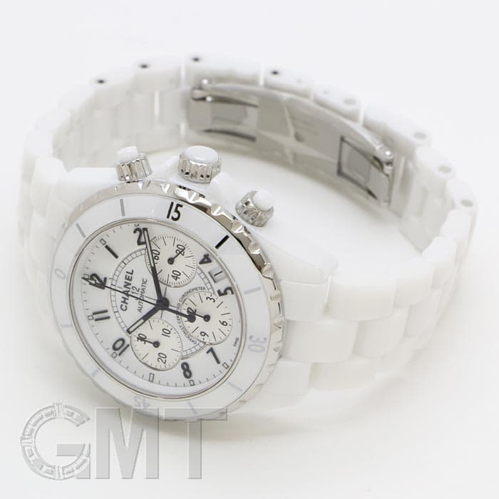 新品)CHANEL シャネル J12 クロノグラフ H1007 ホワイトセラミック