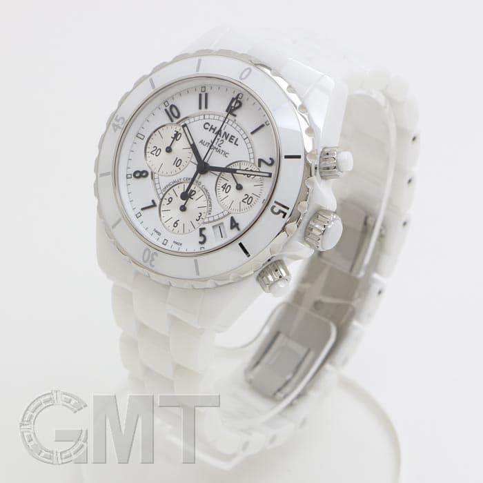 新品)CHANEL シャネル J12 クロノグラフ H1007 ホワイトセラミック