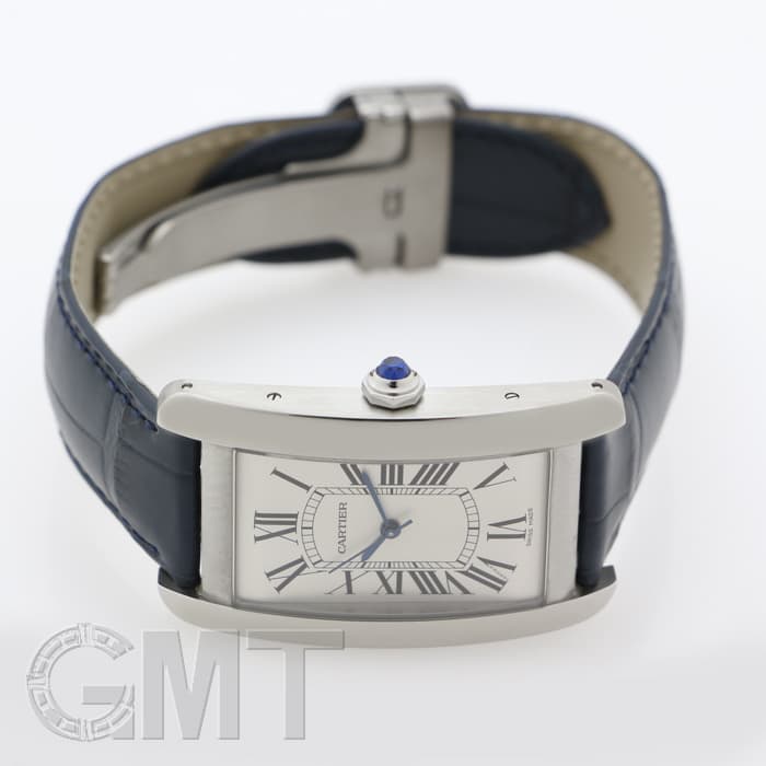 新品)CARTIER カルティエ タンク アメリカン LM シルバー WSTA0018