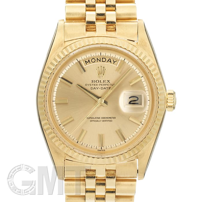 金無垢ロレックス　1803/8デイデイト　プレジデントブレス　2コマ ロレックス デイデイト スペイン語 1972年製 Ref.1803 18金無垢