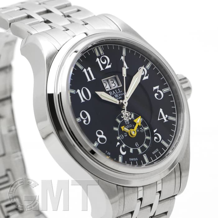 新品)BALL WATCH ボールウォッチ トレインマスター デュアルタイム