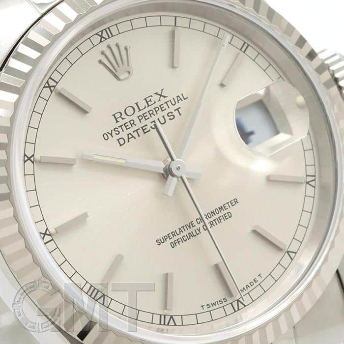 中古)ROLEX ロレックス デイトジャスト 16234 シルバー（商品ID