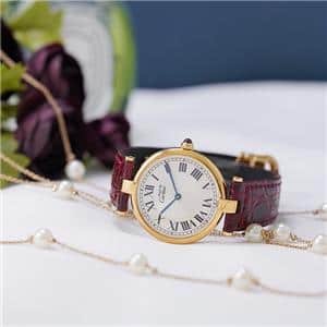 カルティエ 500本限定 マスト ヴァンドーム SV925 LM ピンクベージュ 500本限定】 カルティエ マスト ヴァンドーム LM ピンクベージュ文字盤