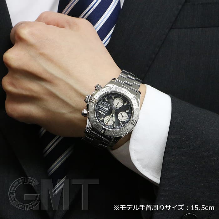 BREITLING ブライトリング エアロマリン クロノスーパーオーシャン 中古)BREITLING ブライトリング エアロマリン クロノ スーパー