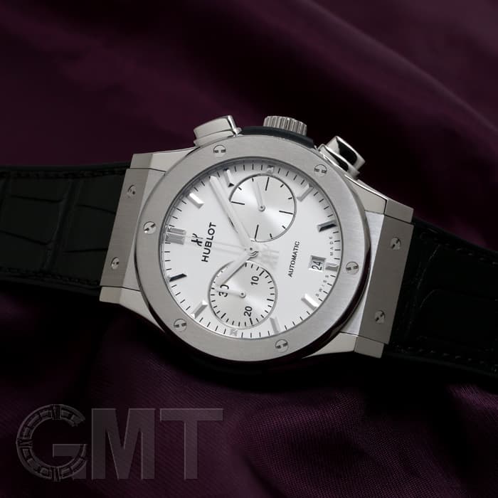 中古)HUBLOT ウブロ クラシック フュージョン クロノグラフ チタニウム