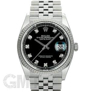 ROLEX ロレックス デイトジャスト 36 126234G ブラック 10Pダイヤ ジュビリーブレス メイン