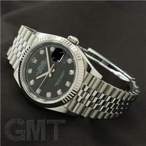 ROLEX ロレックス デイトジャスト 36 126234G ブラック 10Pダイヤ ジュビリーブレス メイン