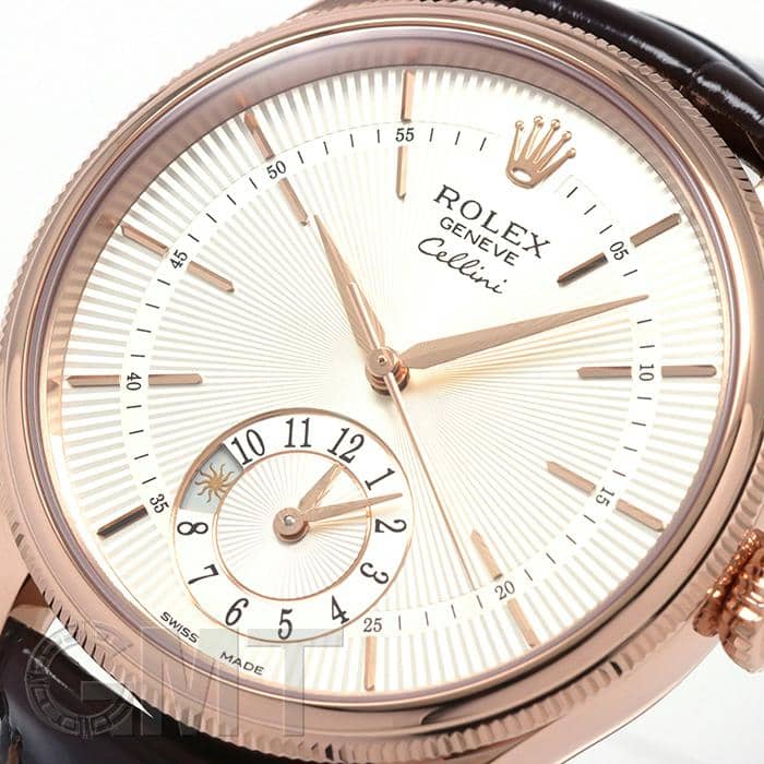 中古)ROLEX ロレックス チェリーニ デュアルタイム 50525 シルバー