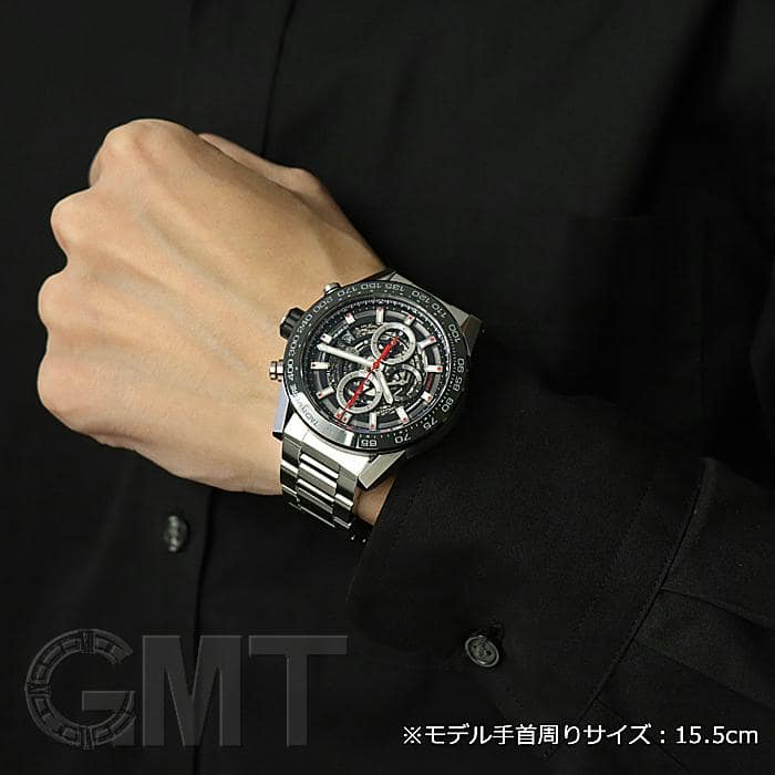 中古)TAG HEUER タグ・ホイヤー カレラ ホイヤー01 45mm CAR2A1W 中古)TAG HEUER タグ・ホイヤー カレラ ホイヤー01 45mm CAR2A1W