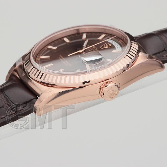 新品)ROLEX ロレックス デイデイト 118135 チョコレート（商品ID