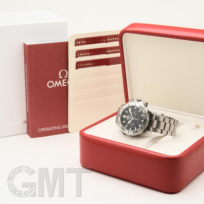 中古)OMEGA オメガ シーマスター クロノグラフ TI 2293.52（商品ID 