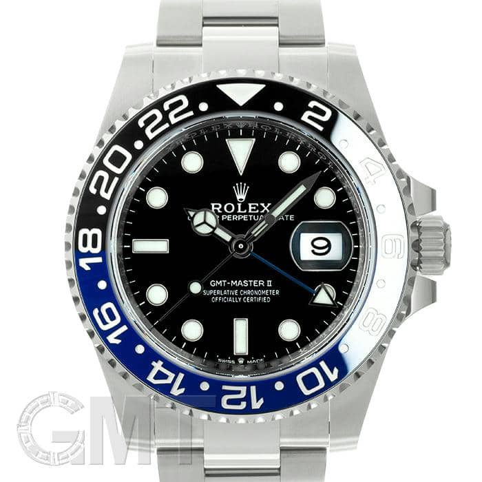未使用)ROLEX ロレックス GMTマスター II 126710BLNR ブルーブラック