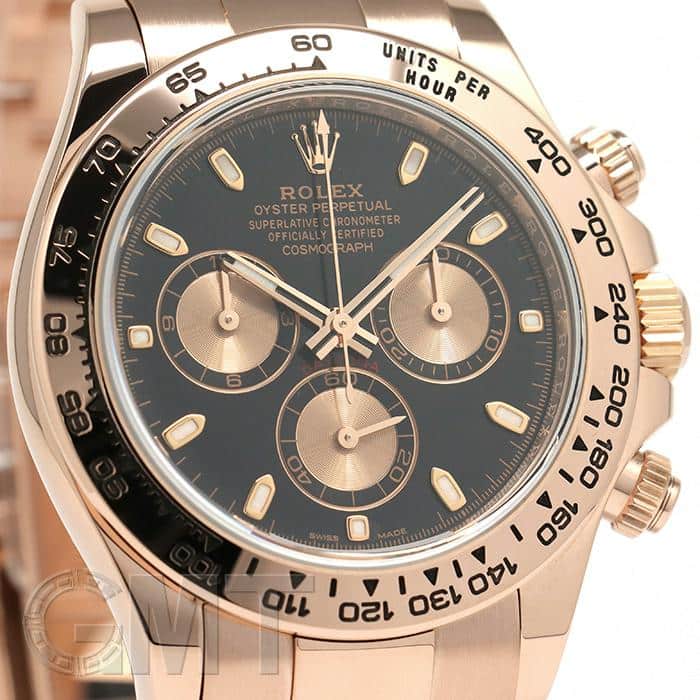 中古)ROLEX ロレックス デイトナ 116505 ブラック/ピンク（商品ID
