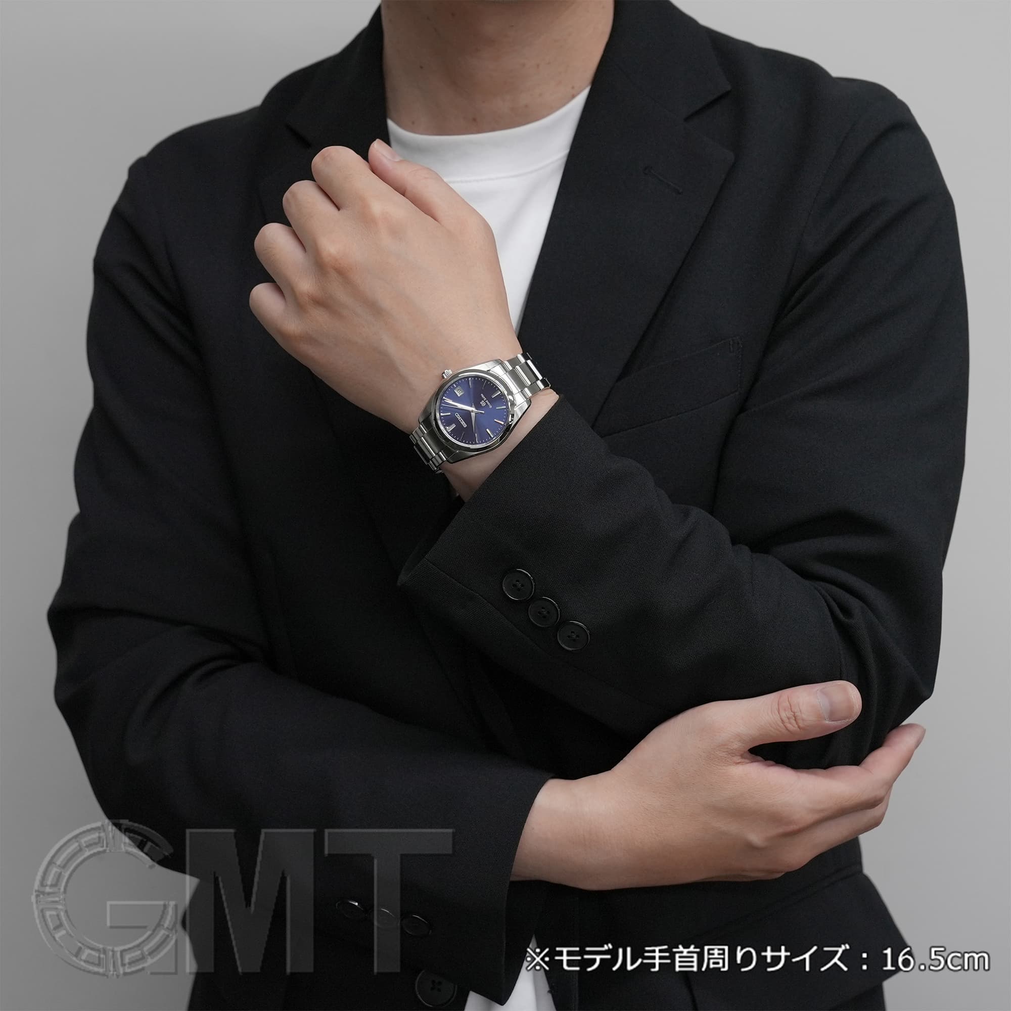 中古)SEIKO セイコー グランドセイコー 9Fクォーツ SBGX065 ブルー