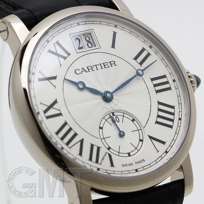 新品)CARTIER カルティエ ロトンド ドゥ カルティエ シルバー W1552851
