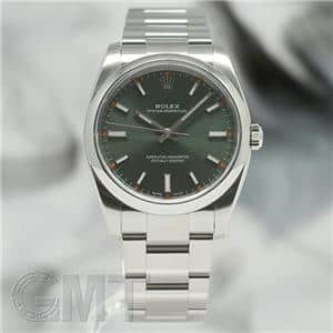 ROLEX ロレックス オイスターパーペチュアル 114200 オリーブグリーン メイン