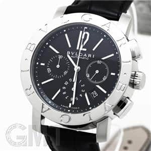 BVLGARI クロノグラフ 腕時計 ブラック BBW38CGLDCH ブルガリ・ブルガリ クロノグラフ ニューヨーク 999