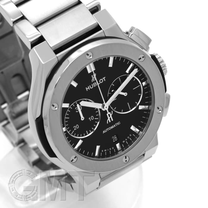新品)HUBLOT ウブロ クラシック フュージョン クロノグラフ チタニウム