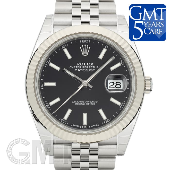 正規品　ROLEX デイトジャスト 新品)ROLEX ロレックス デイトジャスト 41 126334 ブラック ジュビリー