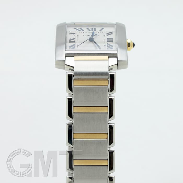 カルティエ　タンクフランセーズ コンビ　SS×YG　W51007Q4　2連コマ コメ兵｜カルティエ タンクフランセーズSM コンビ W51007Q4