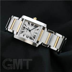 中古)CARTIER カルティエ タンク フランセーズ W51005Q4 SS×YG（商品ID