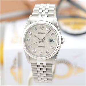 ROLEX ロレックス デイトジャスト 16234G シルバーコンピューター JBブレス メイン