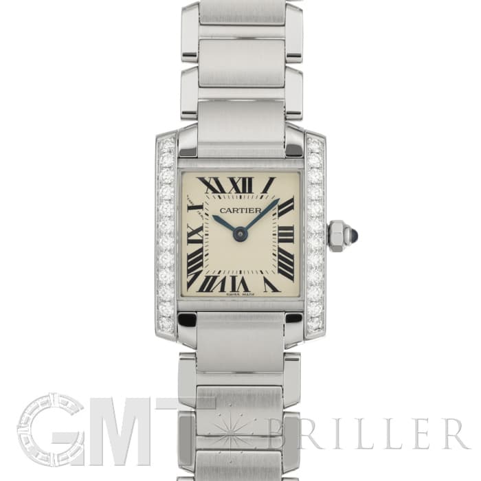 新品)CARTIER カルティエ タンク フランセーズ SM W4TA0008（商品ID