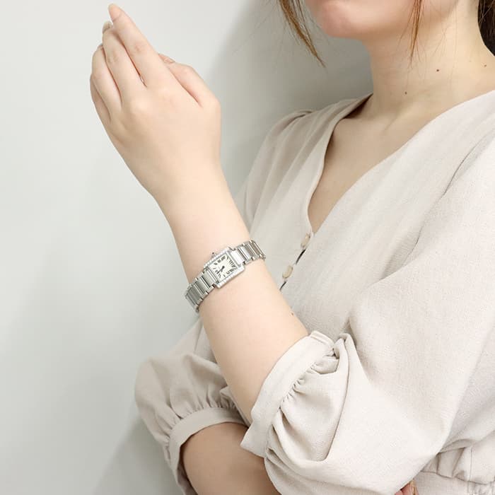 新品)CARTIER カルティエ タンク フランセーズ SM W4TA0008（商品ID