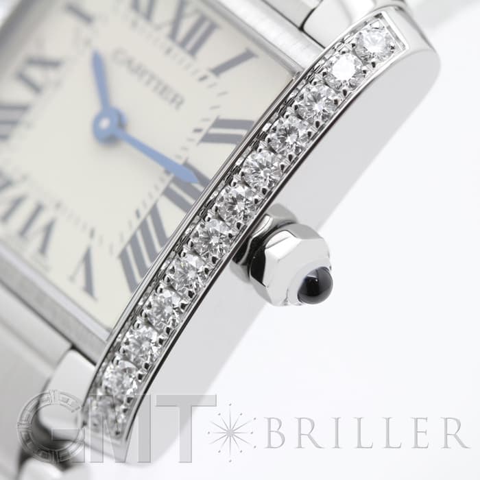 カルティエ タンクフランセーズ SM ダイヤベゼル W4TA0008 Cartier 腕時計 アイボリー文字盤 楽天市場】カルティエ Cartier 腕時計 タンクフランセーズ SM W4TA0008