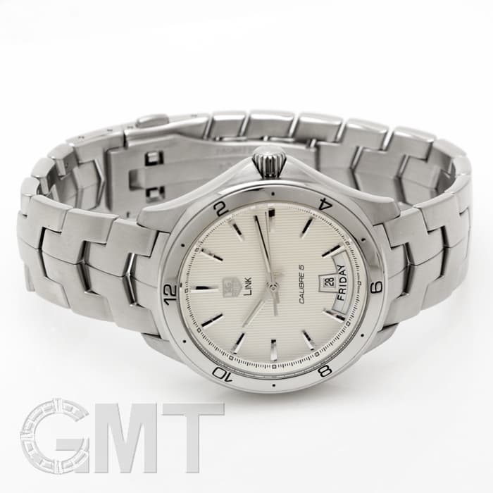 中古)TAG HEUER タグ・ホイヤー リンク Cal.5 デイデイト シルバー