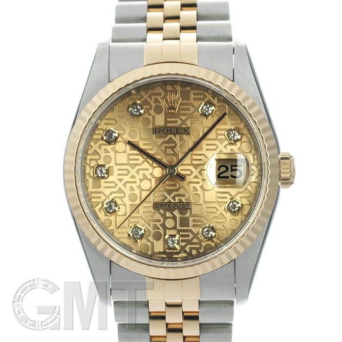 中古)ROLEX ロレックス デイトジャスト 16233G シャンパン
