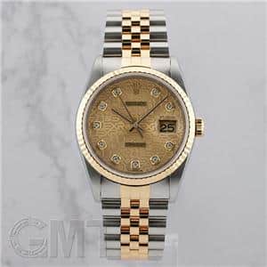 ROLEX ロレックス デイトジャスト 16233G シャンパン コンピューター メイン