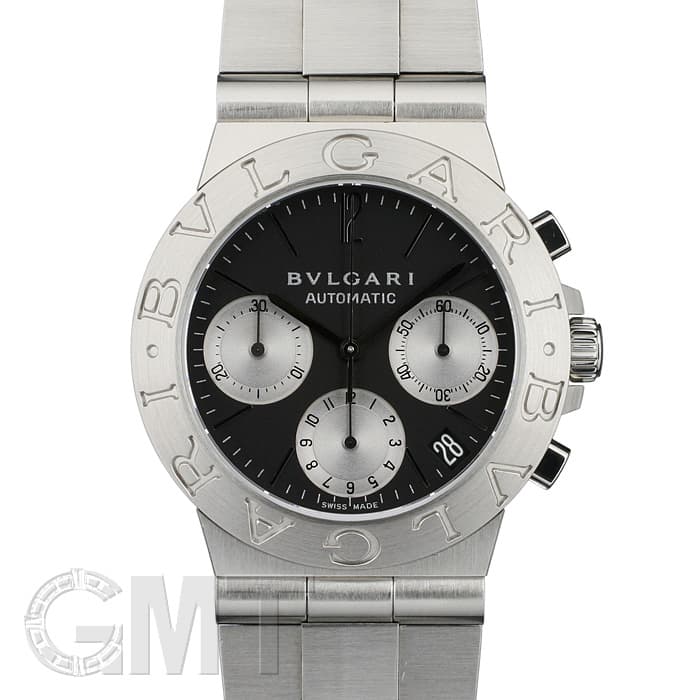 中古)BVLGARI ブルガリ ディアゴノ クロノグラフ CH35SSD（商品ID