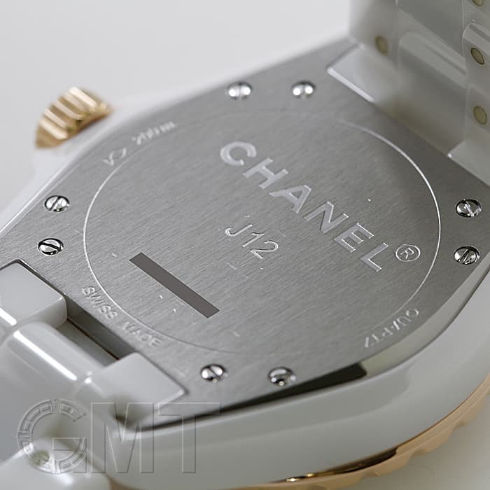 中古)CHANEL シャネル J12 ホワイトセラミック 38mm 11Pダイヤ H2180