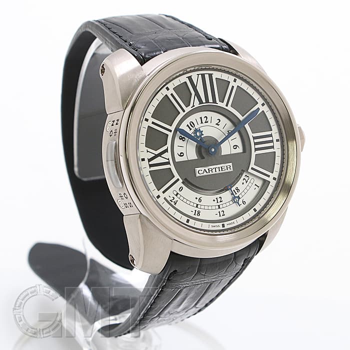 中古)CARTIER カルティエ カリブル ドゥ カルティエ マルチタイム