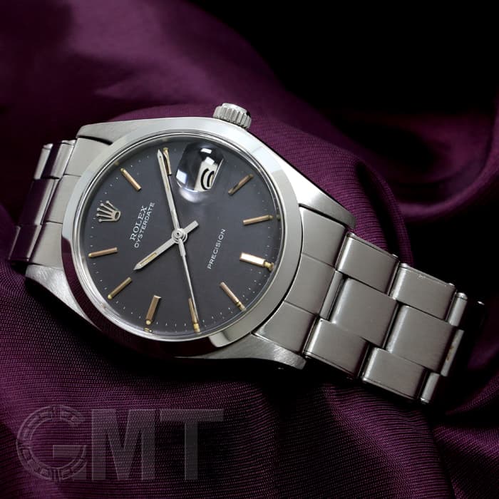 中古)ROLEX ロレックス オイスターデイト プレシジョン 6694 グレー