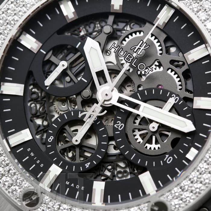 新品)HUBLOT ウブロ ビッグバン アエロバン スチールダイヤモンド 311