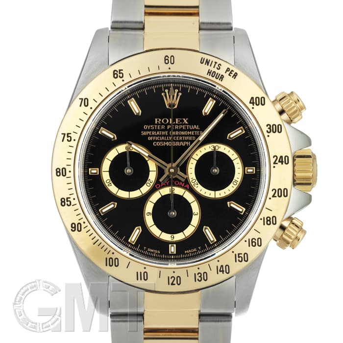 中古)ROLEX ロレックス デイトナ 16523 ブラック 逆6 X番（商品ID