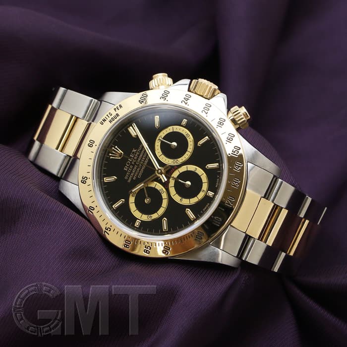 中古)ROLEX ロレックス デイトナ 16523 ブラック 逆6 X番（商品ID