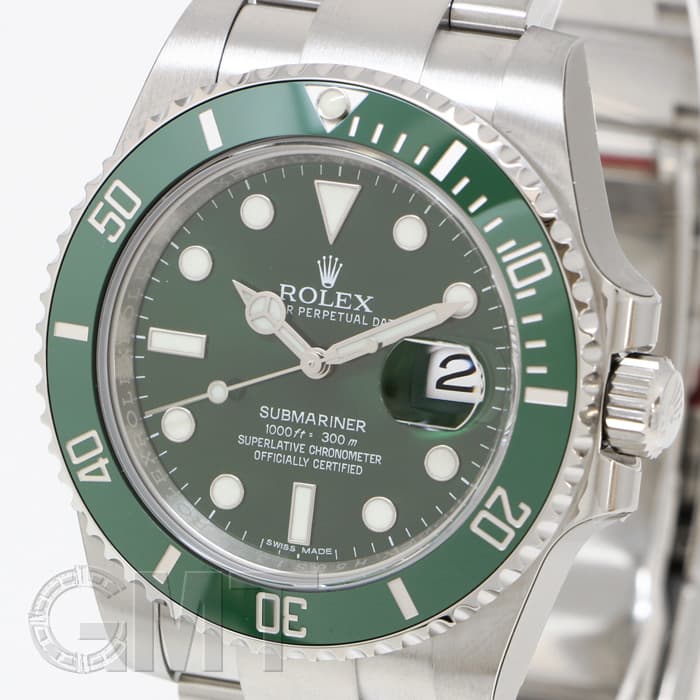 中古)ROLEX ロレックス サブマリーナー デイト 116610LV グリーン