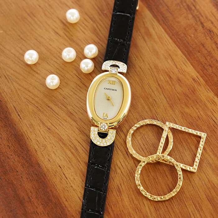 中古)CARTIER カルティエ ミニベニュワール WB506651（商品ID