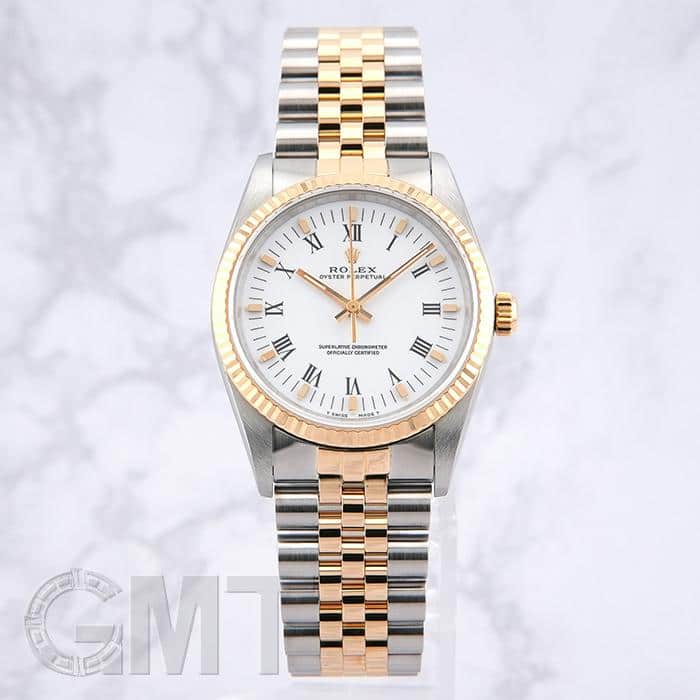 中古)ROLEX ロレックス オイスターパーペチュアル 14233 ホワイト