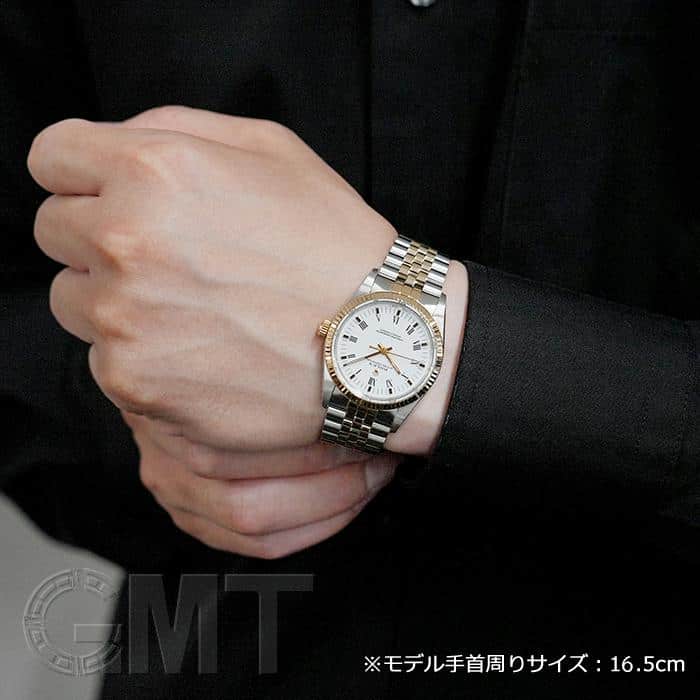 中古)ROLEX ロレックス オイスターパーペチュアル 14233 ホワイト